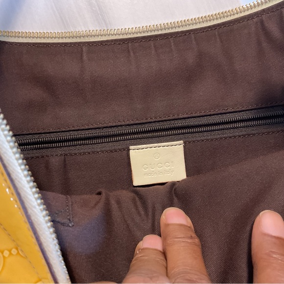 Yellow Gucci Shoulder/handbag - Picture 8 of 16